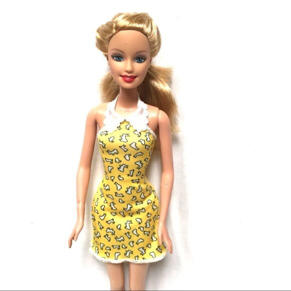 Vintage 1998 Barbie doll in Easter dress & jacket - Picture 6 of 10